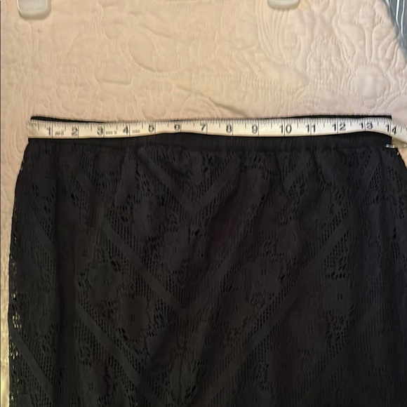 NWT Studio West Black Trumpet Maxi Skirt - Picture 8 of 8
